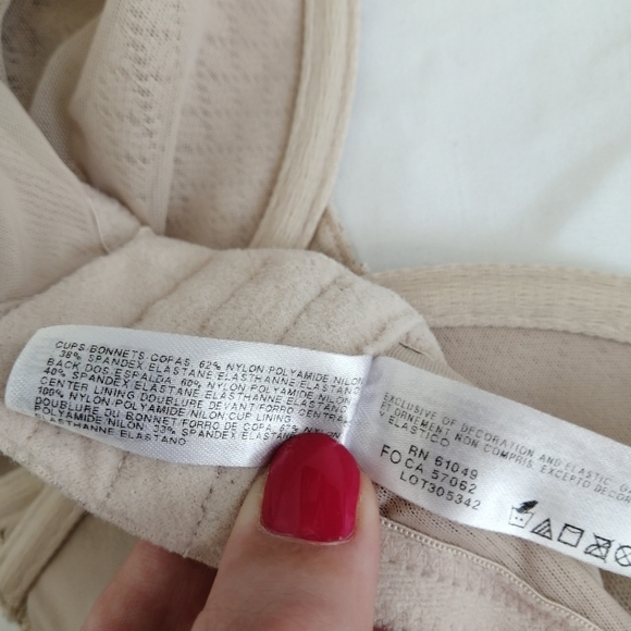 Wacoal Visual Effects Minimizer Lace Bra Plus Size 40H - Picture 15 of 16